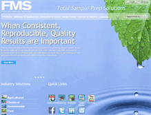 Tablet Screenshot of fms-inc.com